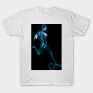 Football player, artwork (F005/5028) T-Shirt